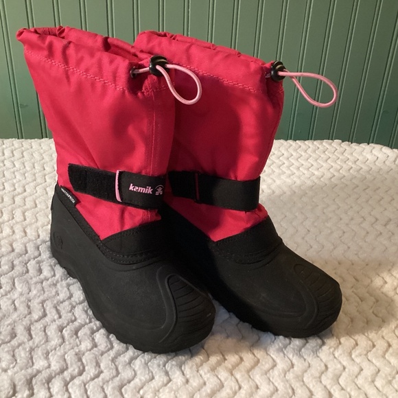 Kamik girls snow boot size 3 - Picture 1 of 6